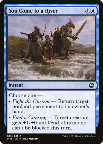 You Come to a River (AFR-083)  Foil - Adventures in the Forgotten Realms