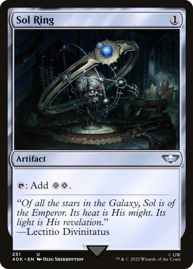 Sol Ring (251) (40K-251)  - Warhammer 40,000 Commander