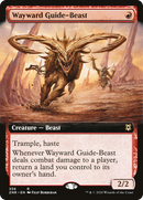 Wayward Guide-Beast (Extended Art) (ZNR-356)  Foil - Zendikar Rising
