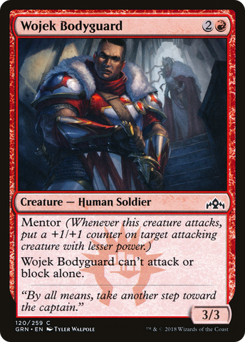 Wojek Bodyguard (GRN-120)  Foil - Guilds of Ravnica