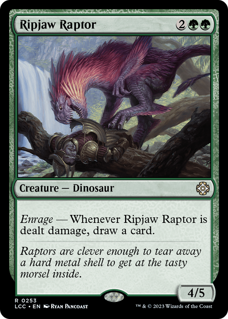 Ripjaw Raptor (LCC-253)  - The Lost Caverns of Ixalan Commander