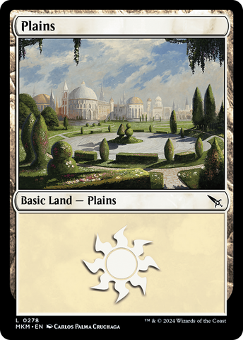 Plains (0278) (MKM-278)  Foil - Murders at Karlov Manor
