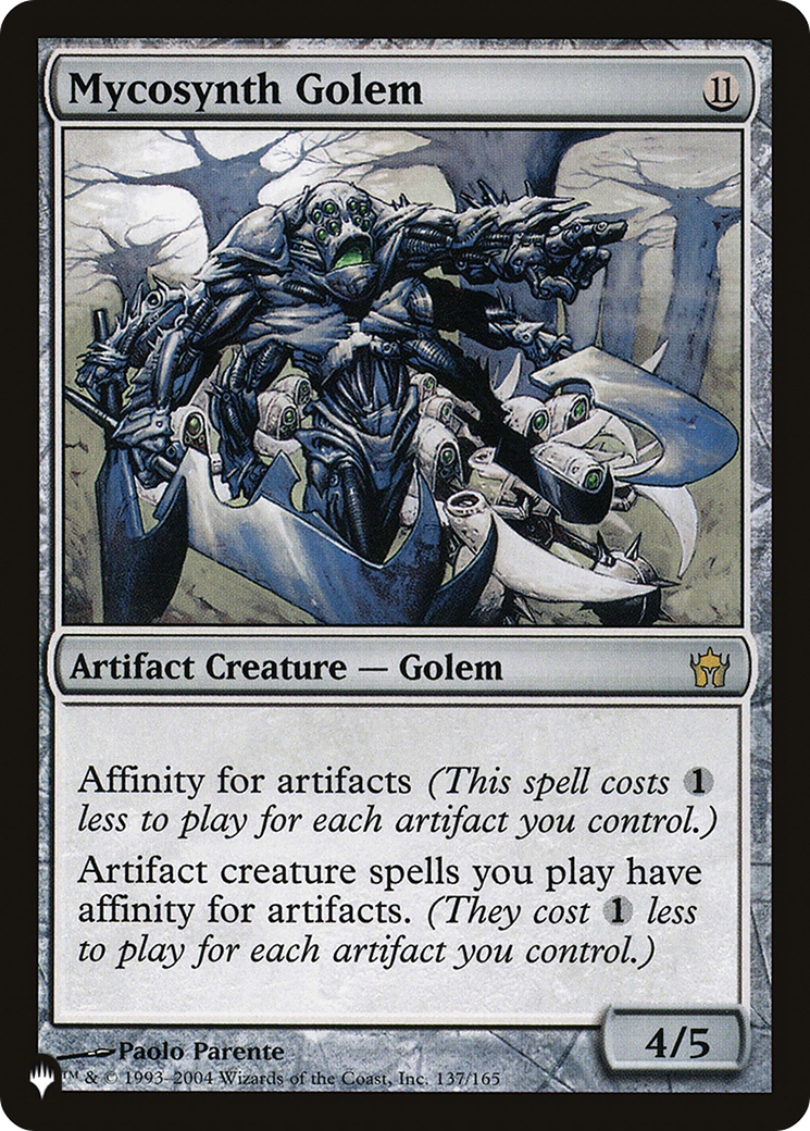 Mycosynth Golem (LIST-137/165)  - The List
