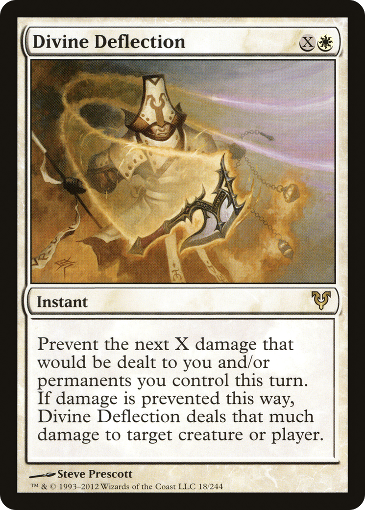 Divine Deflection (AVR-018)  Foil - Avacyn Restored