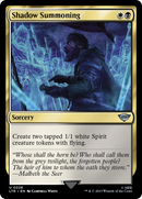Shadow Summoning (LTR-226)  Foil - The Lord of the Rings: Tales of Middle-earth