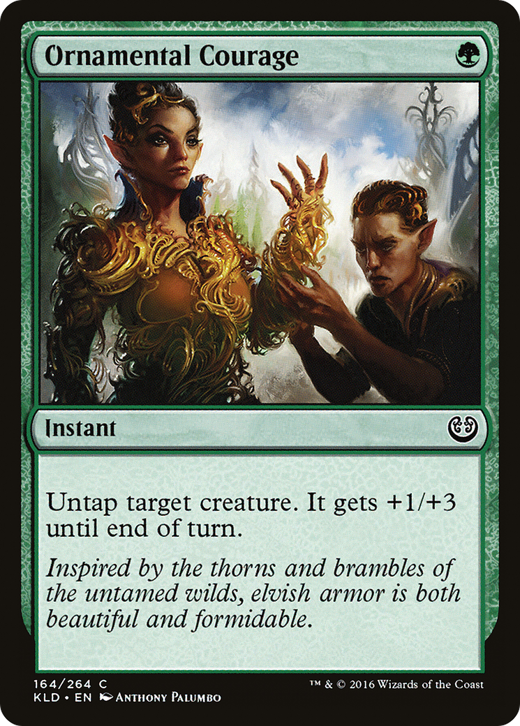 Ornamental Courage (KLD-164)  Foil - Kaladesh
