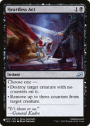 Heartless Act (LIST-IKO-91)  - The List