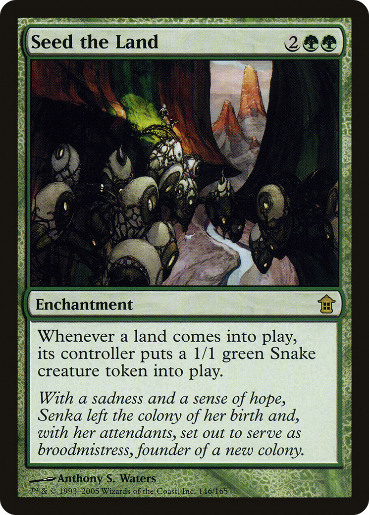 Seed the Land (SOK-146)  Foil - Saviors of Kamigawa