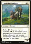 Excavation Elephant (LIST-DOM-17)  - The List
