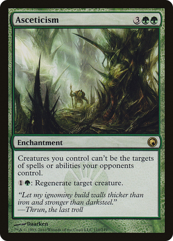 Asceticism (SOM-110)  - Scars of Mirrodin