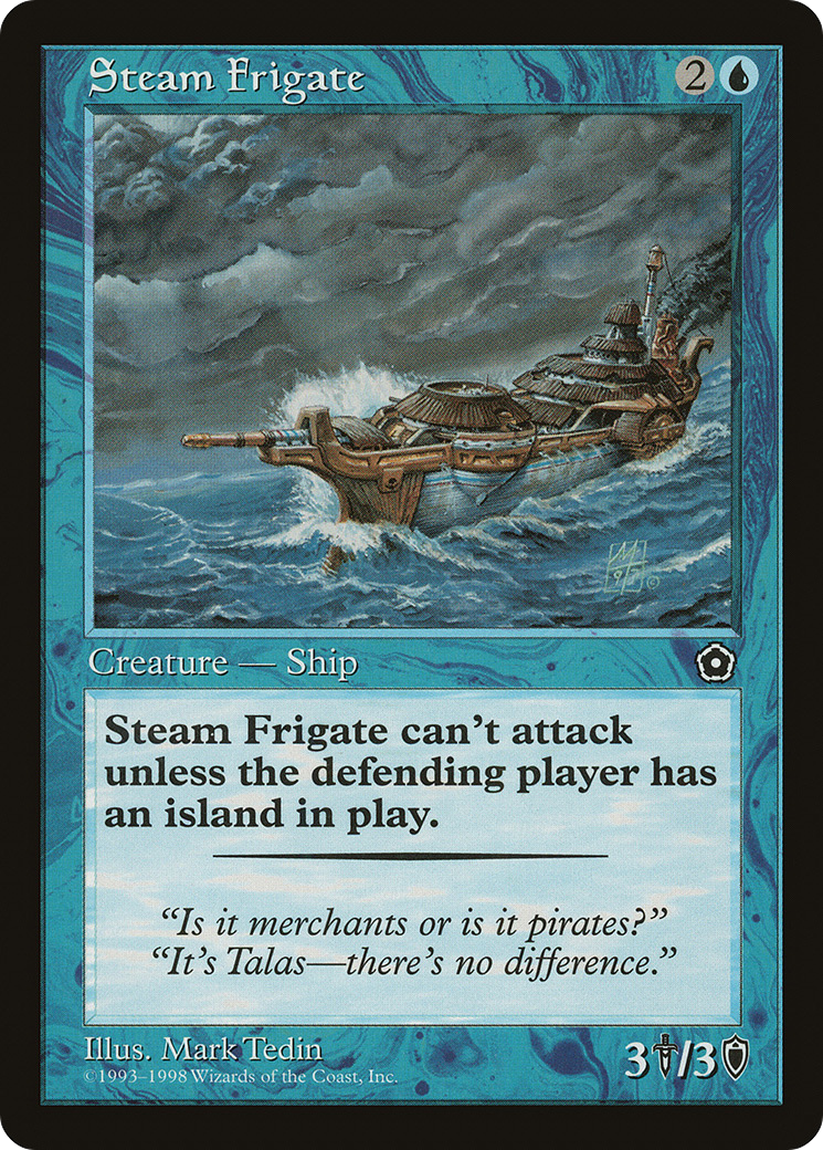 Steam Frigate (P02-047)  - Portal Second Age