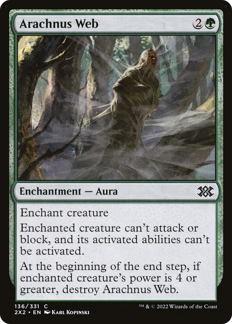 Arachnus Web (2X2-136)  - Double Masters 2022