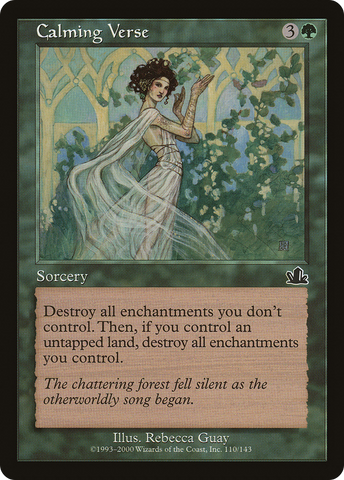 Calming Verse (PCY-110)  Foil - Prophecy