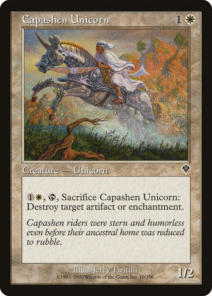 Capashen Unicorn (INV-010)  Foil - Invasion