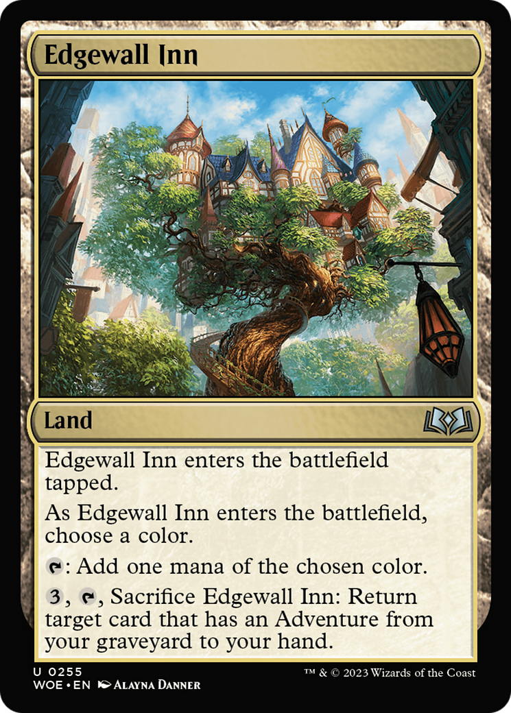 Edgewall Inn (WOE-255)  Foil - Wilds of Eldraine