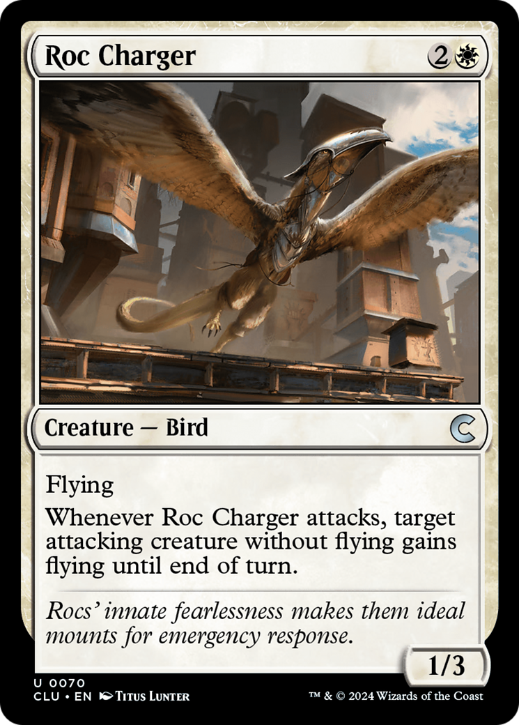 Roc Charger (CLU-070)  - Ravnica: Clue Edition