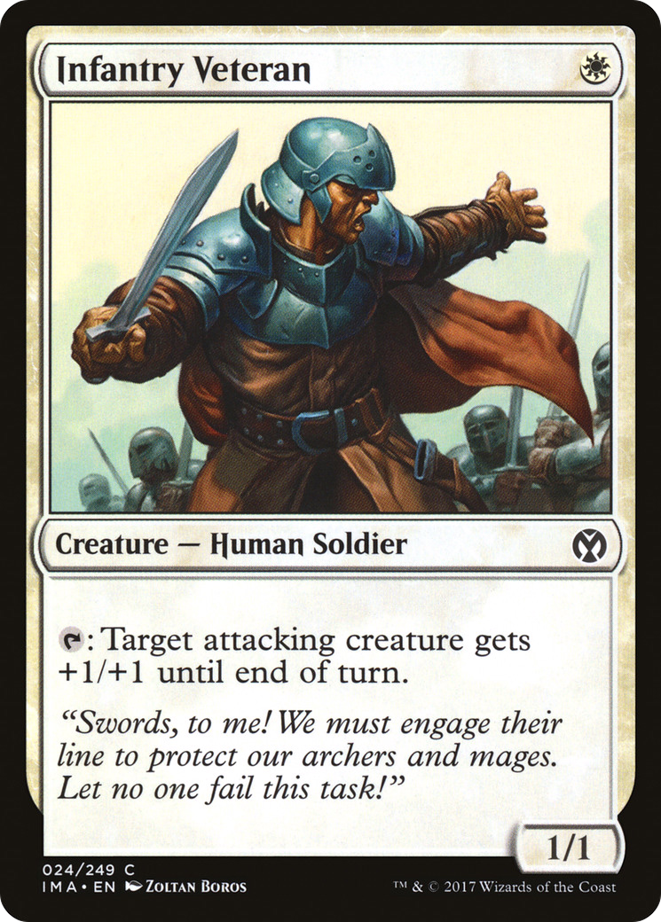 Infantry Veteran (IMA-024)  - Iconic Masters