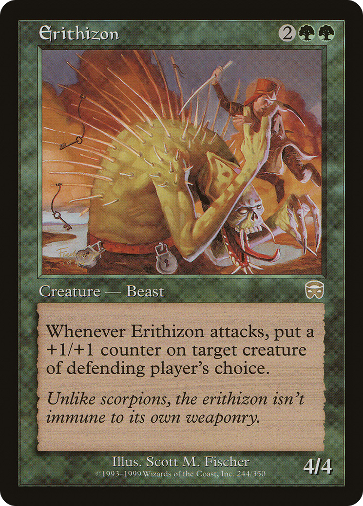 Erithizon (MMQ-244)  Foil - Mercadian Masques