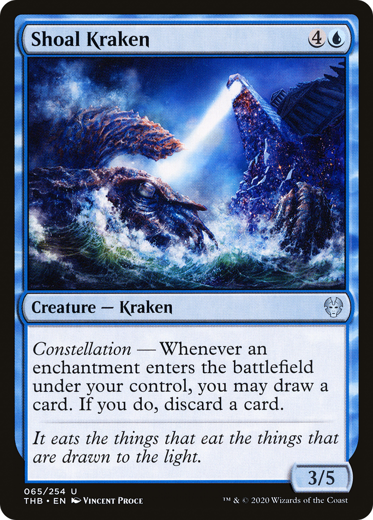 Shoal Kraken (THB-065)  Foil - Theros Beyond Death