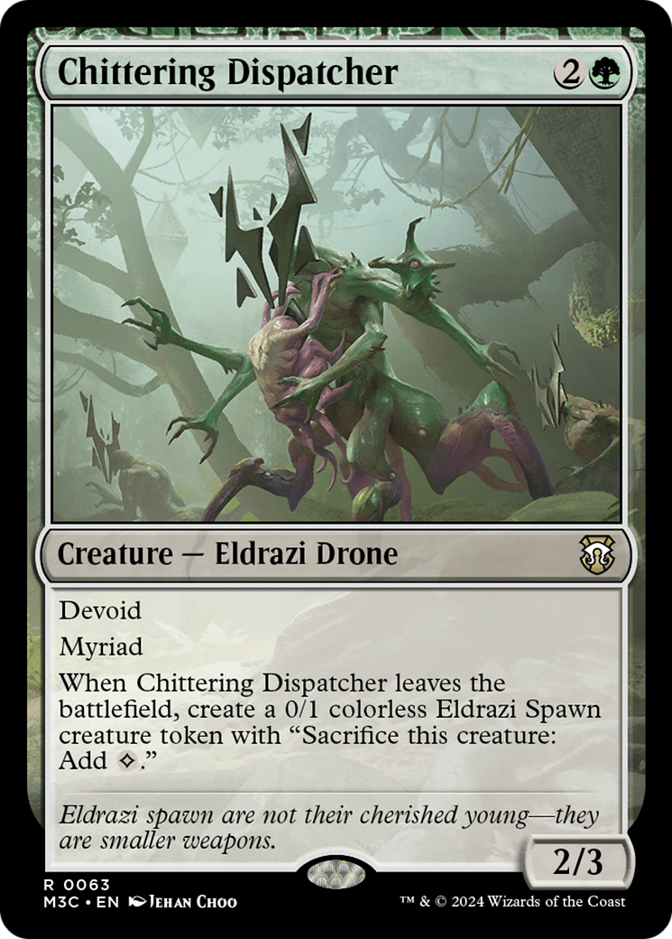 Chittering Dispatcher (M3C-063)  - Modern Horizons 3 Commander: (devoid)