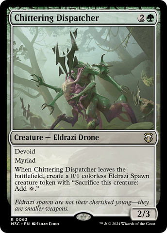 Chittering Dispatcher (M3C-063)  - Modern Horizons 3 Commander: (devoid)