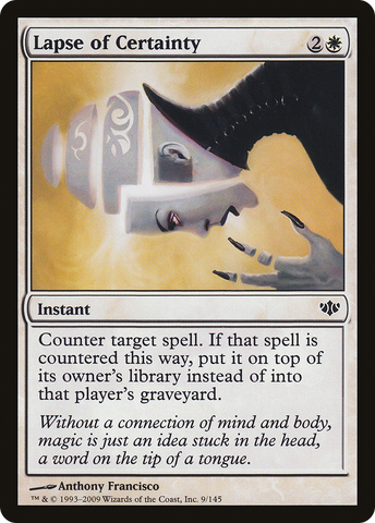 Lapse of Certainty (CON-009)  - Conflux
