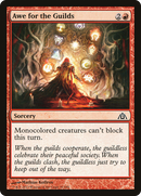 Awe for the Guilds (DGM-031)  Foil - Dragon's Maze
