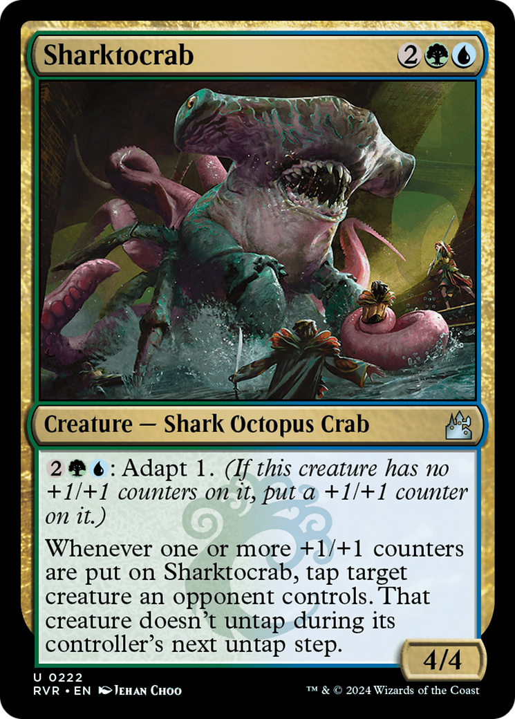 Sharktocrab (RVR-222)  Foil - Ravnica Remastered