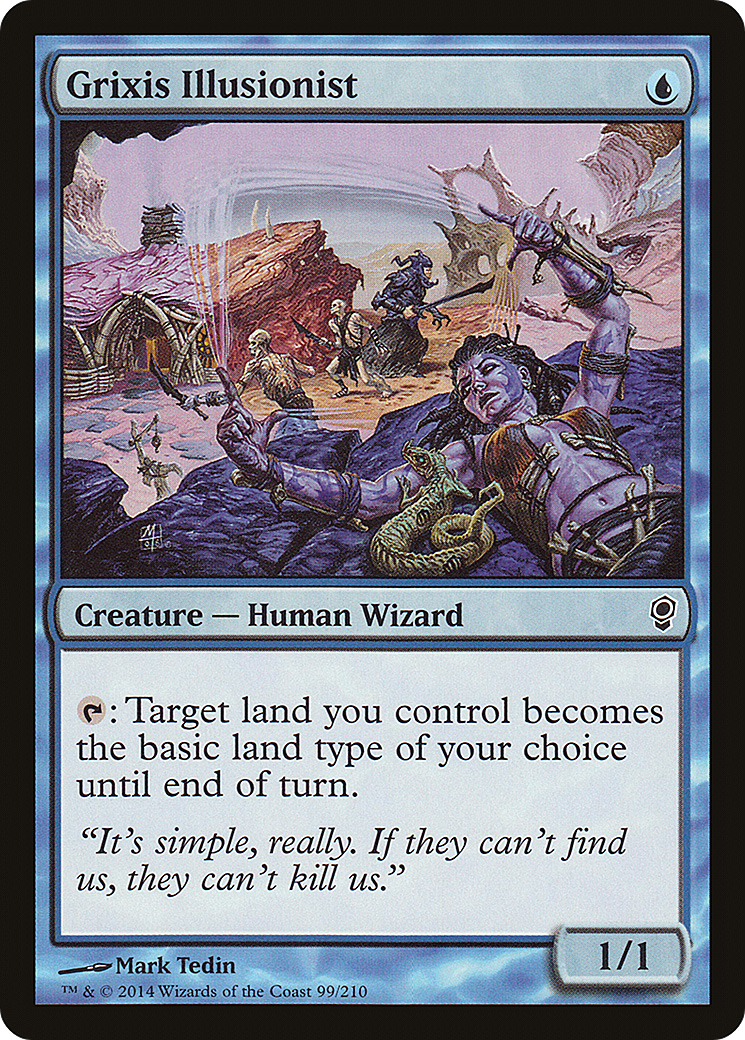 Grixis Illusionist (CNS-099)  - Conspiracy