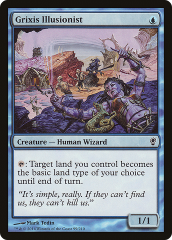 Grixis Illusionist (CNS-099)  Foil - Conspiracy