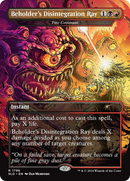 Beholder's Disintegration Ray - Fire Covenant (SLD-1796)  - Secret Lair Drop / Beholder's Disintegration Ray (Borderless)