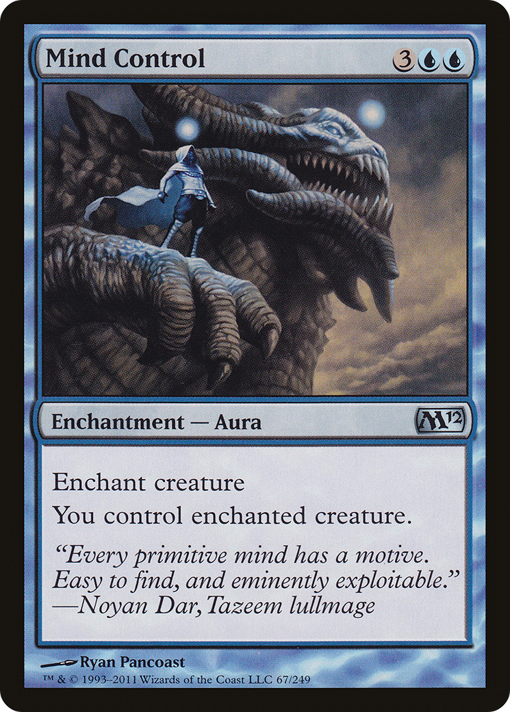 Mind Control (M12-067)  Foil - Magic 2012