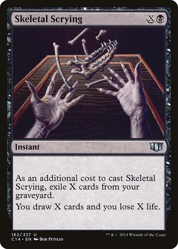 Skeletal Scrying (C14-162)  - Commander 2014