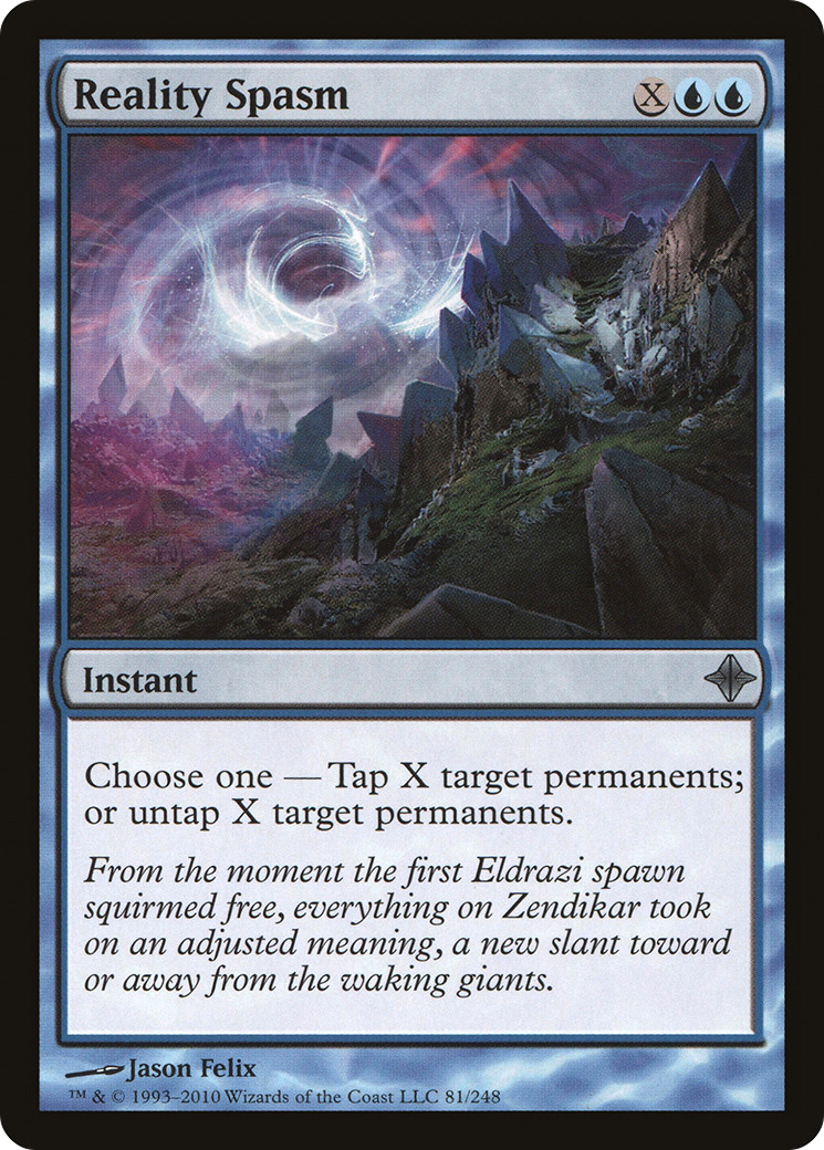 Reality Spasm (ROE-081)  Foil - Rise of the Eldrazi