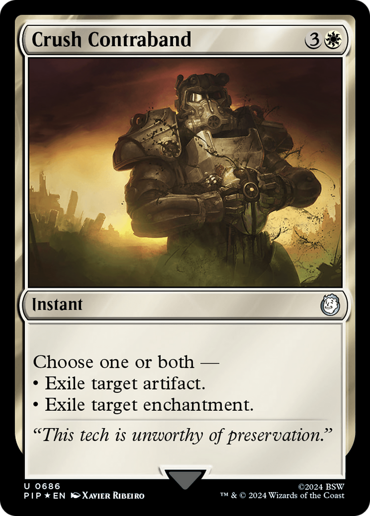 Crush Contraband (Surge Foil) (PIP-686)  Foil - Fallout