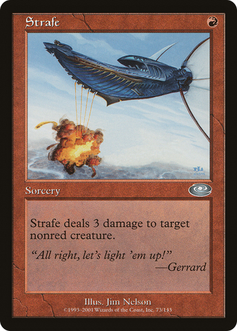 Strafe (PLS-073)  Foil - Planeshift