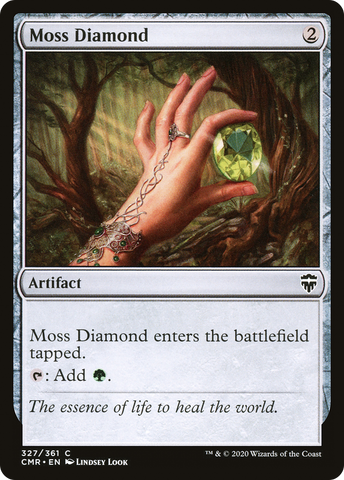 Moss Diamond (CMR-327)  - Commander Legends