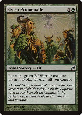 Elvish Promenade (LRW-208)  Foil - Lorwyn