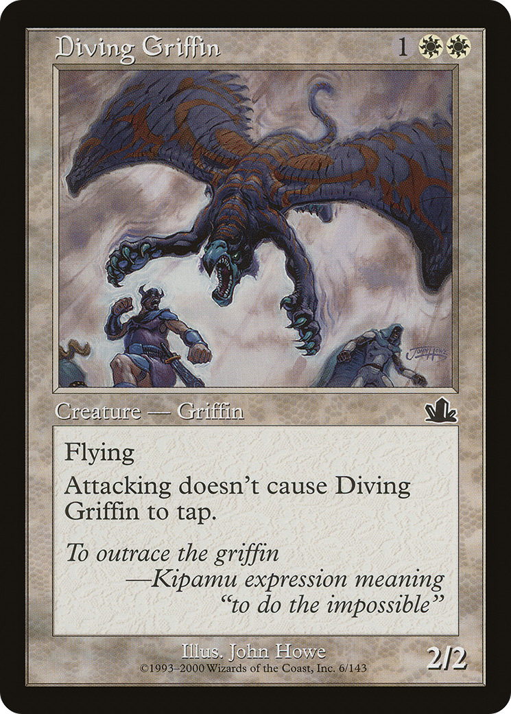 Diving Griffin (PCY-006)  Foil - Prophecy
