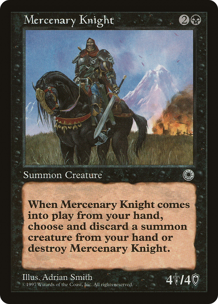 Mercenary Knight (POR-)  - Portal