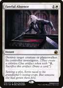 Fateful Absence (MID-018) - Innistrad: Midnight Hunt Foil