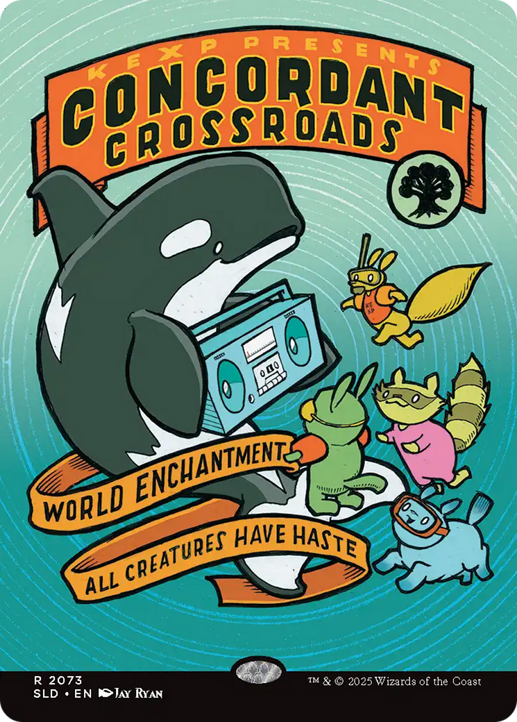 Concordant Crossroads (2073) (SLD-2073)  - Secret Lair Drop (Borderless)