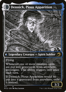 Dennick, Pious Apprentice (Showcase) (MID-317)  - Innistrad: Midnight Hunt: (Showcase, Double Faced Transform)