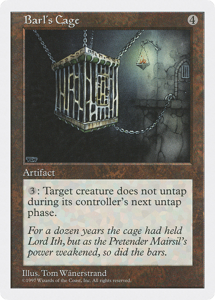 Barl's Cage (5ED-)  - Fifth Edition