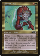 Horned Kavu (PLS-110)  Foil - Planeshift