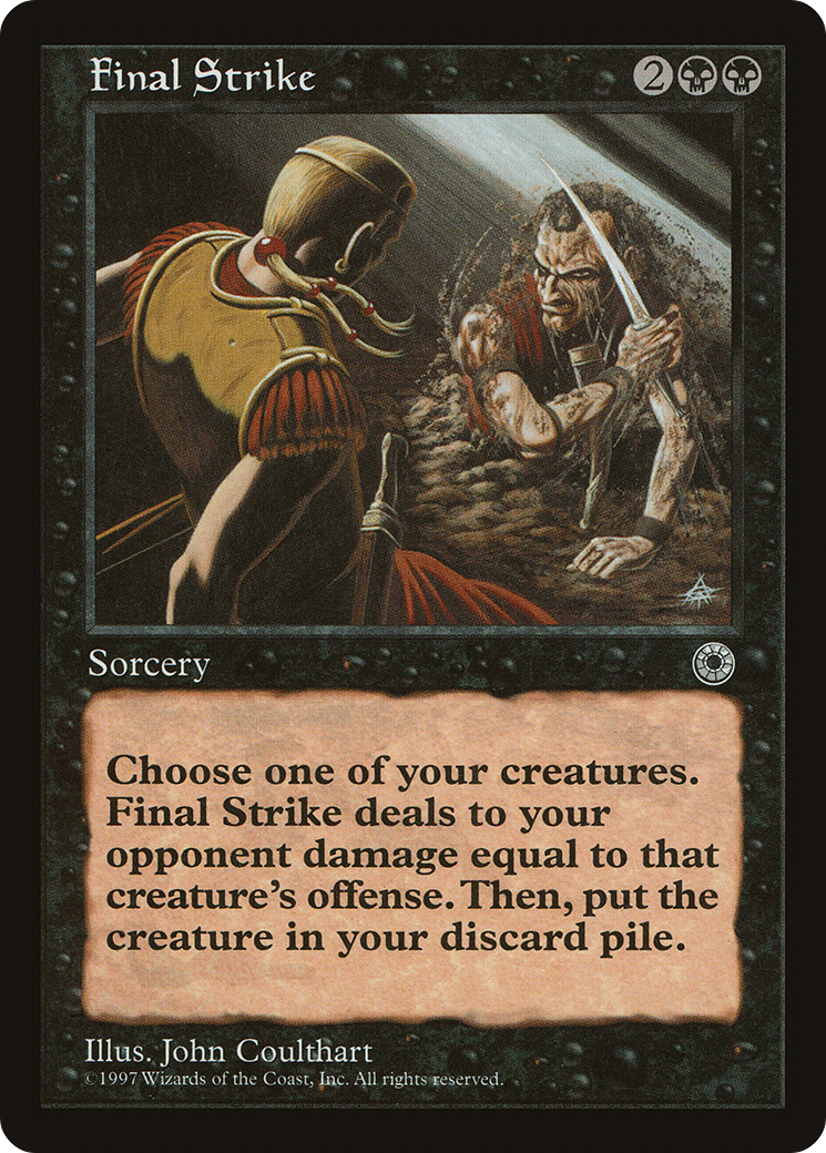 Final Strike (POR-)  - Portal