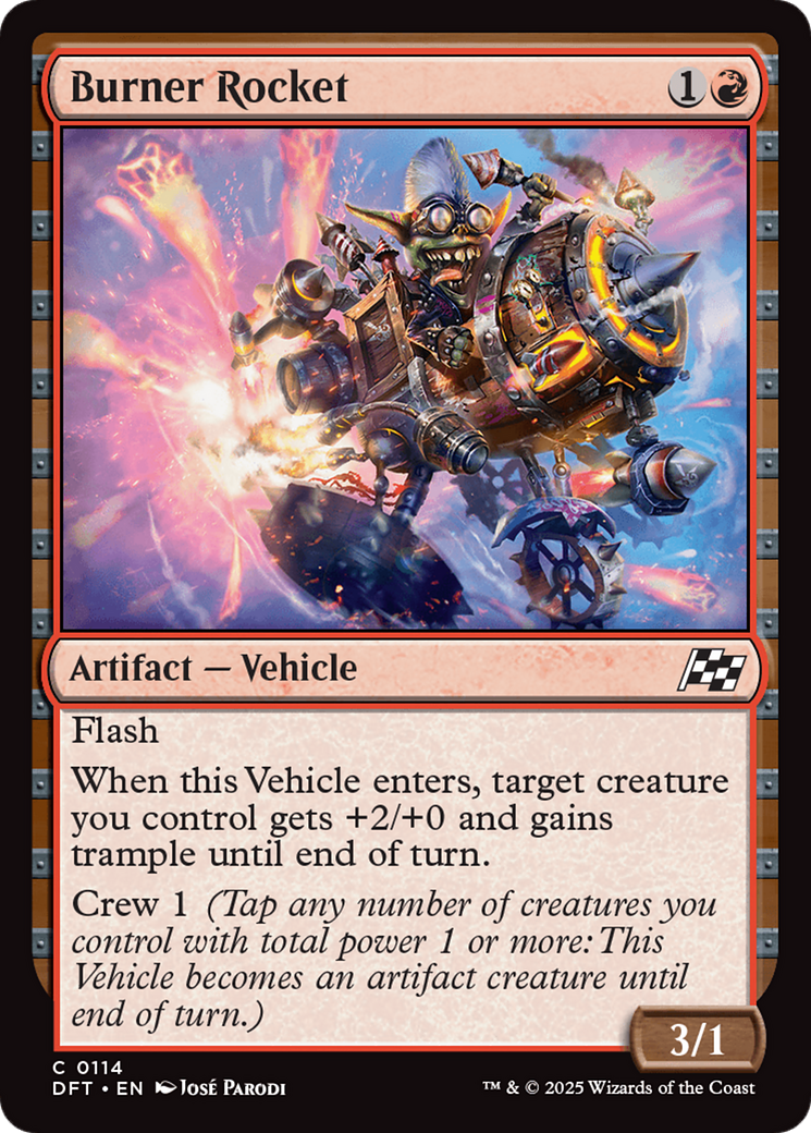 Burner Rocket (DFT-114)  - Aetherdrift