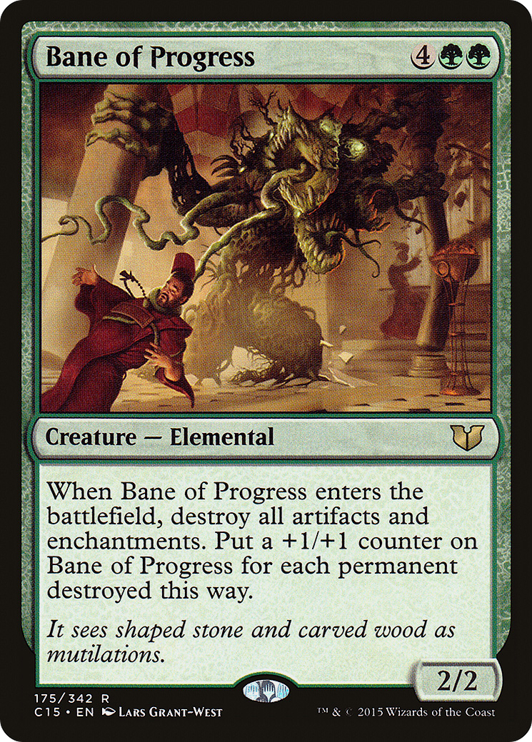 Bane of Progress (C15-175)  - Commander 2015