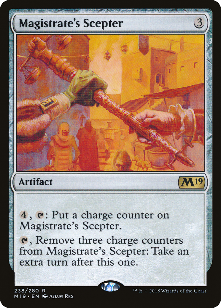 Magistrate's Scepter (M19-238)  Foil - Core Set 2019