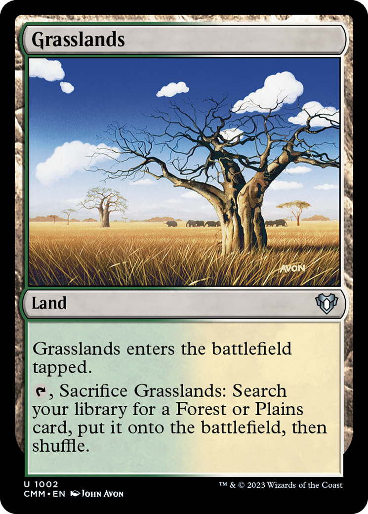 Grasslands (CMM-1002)  - Commander Masters